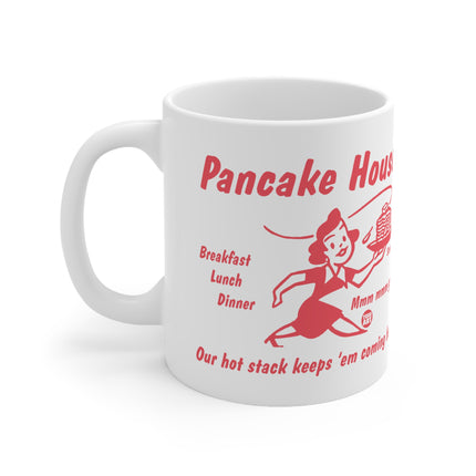 Retro Pancake House Ceramic Mug