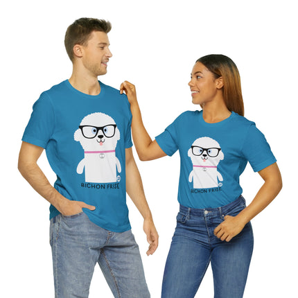 Bow Wow Meow Bichon Frise Unisex Tee