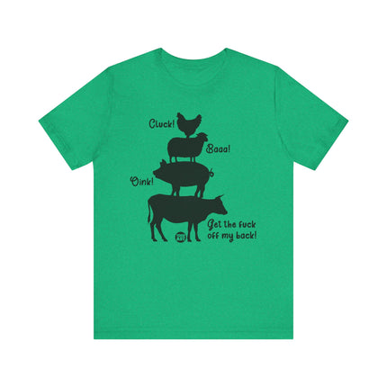 Chicken Sheep Pig Cow Tshirt