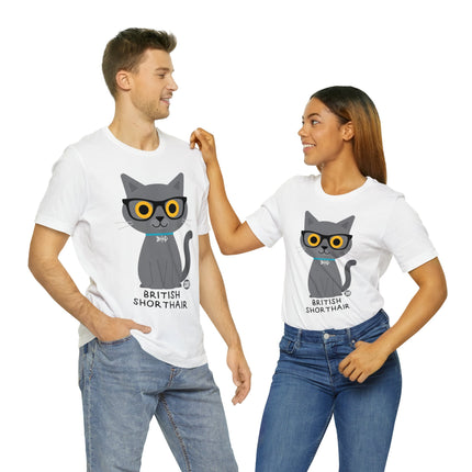 Bow Wow Meow British Shorthair Unisex Tee