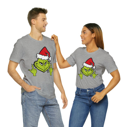 Grinch Fuck You Unisex Xmas Tee