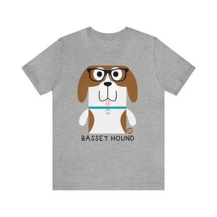 Bow Wow Meow Basset Hound Unisex Tee