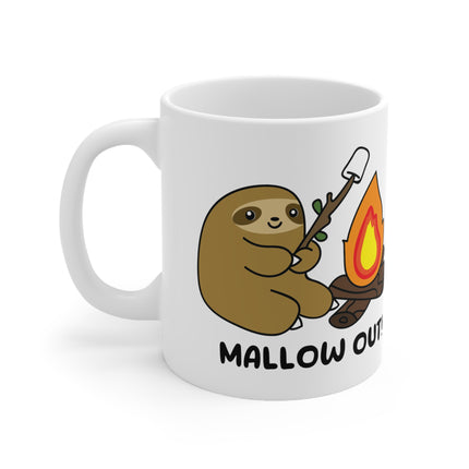 mallow Out Sloth Ceramic Mug