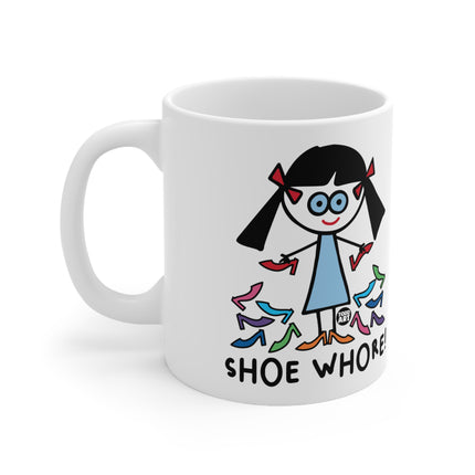 Shoe Whore Ceramic Mug