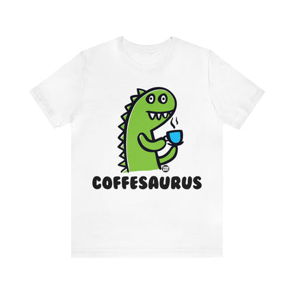 Coffeesaurus Dinosaur Unisex Tee