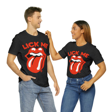 Lick Me Lips Unisex Short Sleeve Tee