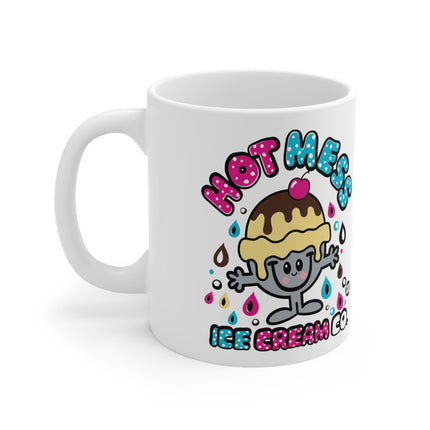 Funshine Hot Mess Ice Cream Ceramic Mug