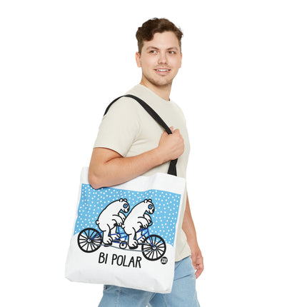 Bi Polar Bears Tote Bag