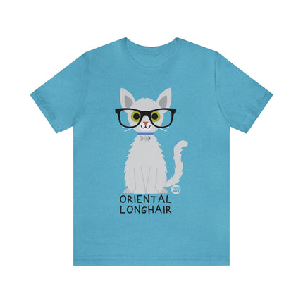 Bow Wow Meow Oriental Longhair Unisex Tee