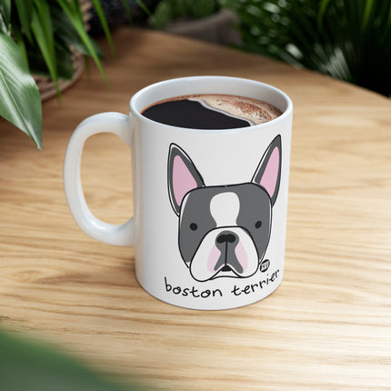 Dog Breeds Boston Terrier Ceramic Mug