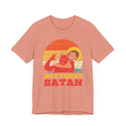 Funny "NOT TODAY SATAN" JESUS Tee Shirt