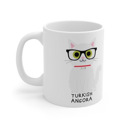 Bow Wow Meow Turkish Angora Ceramic Mug