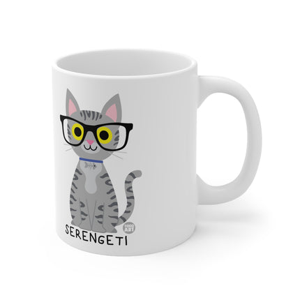 Bow Wow Meow Serengeti Ceramic Mug