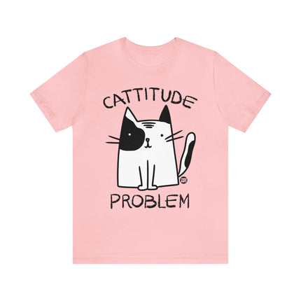 Cattitude Problem Cat Unisex Tee