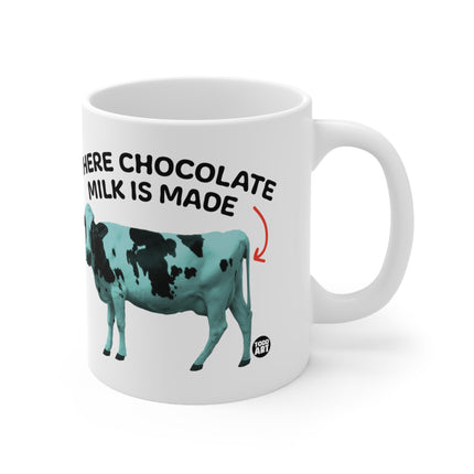 Chocolate Milk Made Ceramic Mug