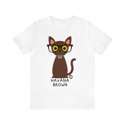 Bow Wow Meow Havana Brown Unisex Tee