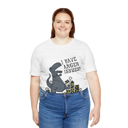 Dinosaur Anger Issues Tee