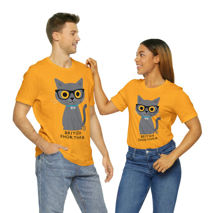 Bow Wow Meow British Shorthair Unisex Tee