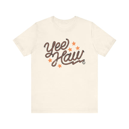 Yee Haw Rope Graphic Tee, Yee Haw Rope Rodeo Tshirt