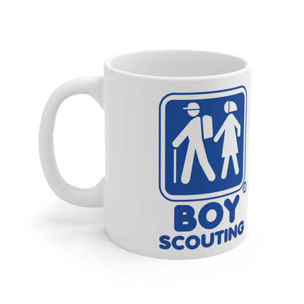 Boy Scouting Ceramic Mug