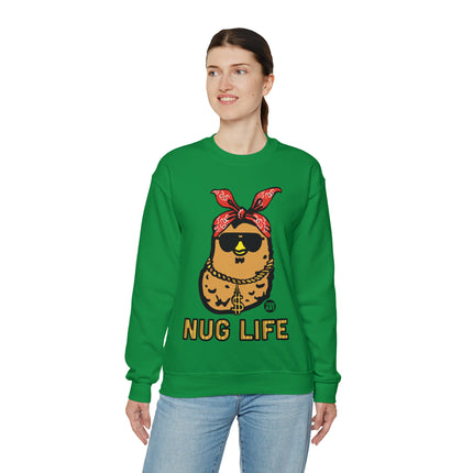 Nug Life Chicken Nugget Crewneck Sweatshirt