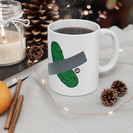 Pickle Duct Tape Ceramic Mug