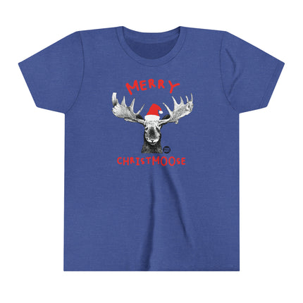 Merry Christmoose Kids Short Sleeve Tee