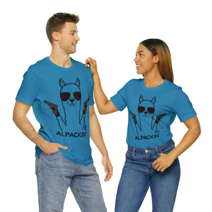 Alpackin Alpaca Guns Unisex Tee