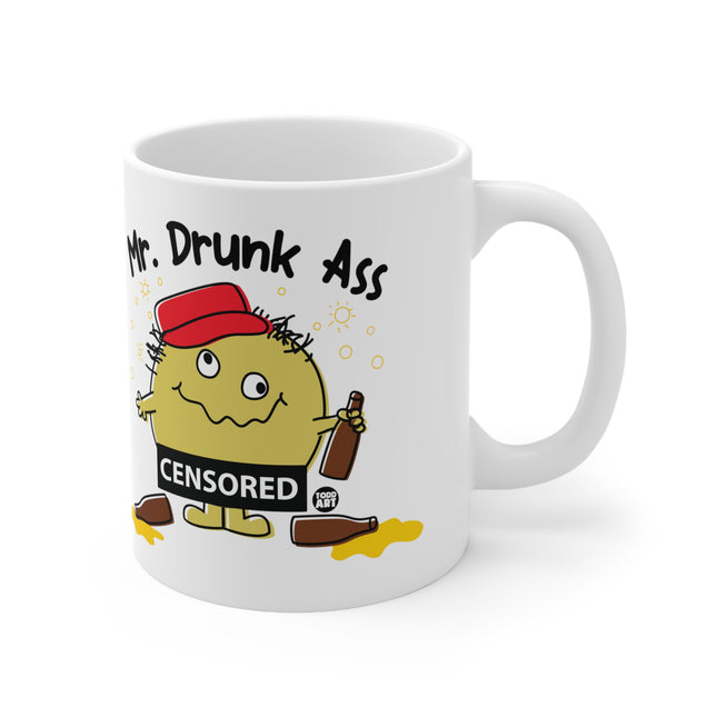 Mr. Drunk Ass Ceramic Mug