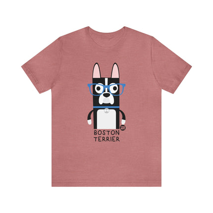 Bow Wow Meow Boston Terrier Unisex Tee