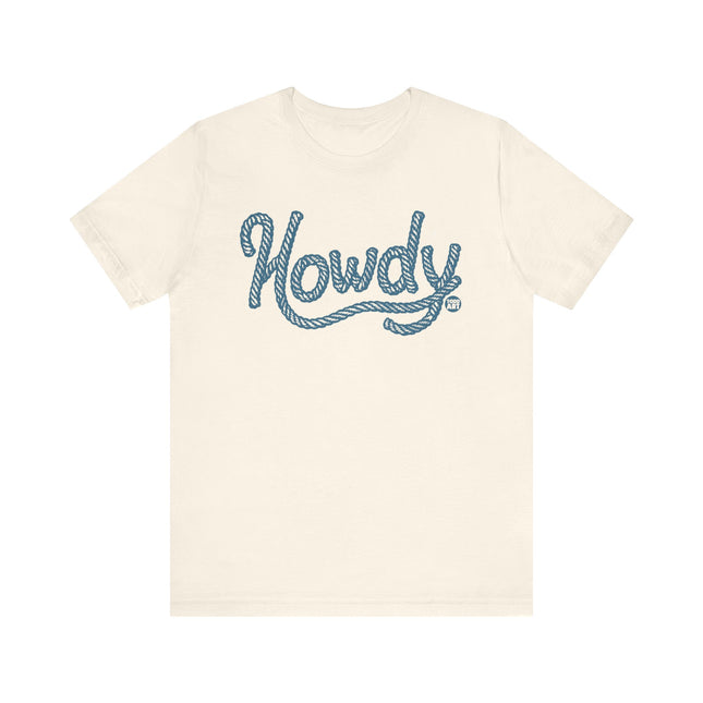 Howdy Rope Tee, Howdy Rodeo Tshirt