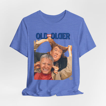 Old and Older Trump and Biden Tee, Funny Presidents T-shirt