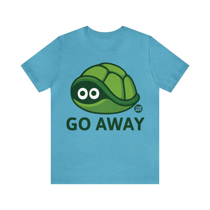 Go Away Turtle Unisex Short Sleeve Tee