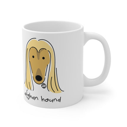 Dog Breeds Afghan Hound Ceramic Mug