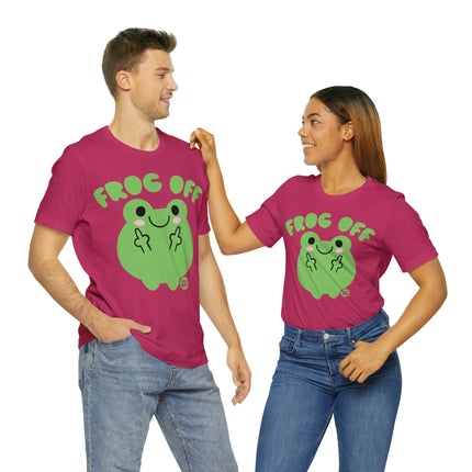 Frog Off Unisex Short Sleeve Tee