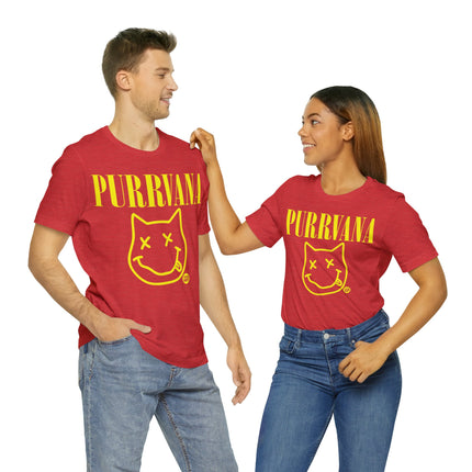 Purrvana Cat Unisex Short Sleeve Tee