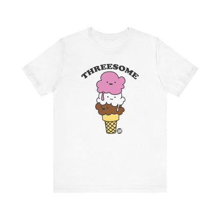 Funny "THREESOME" Tee Shirt