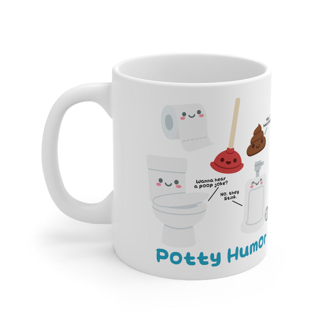 Potty Humor Ceramic Mug