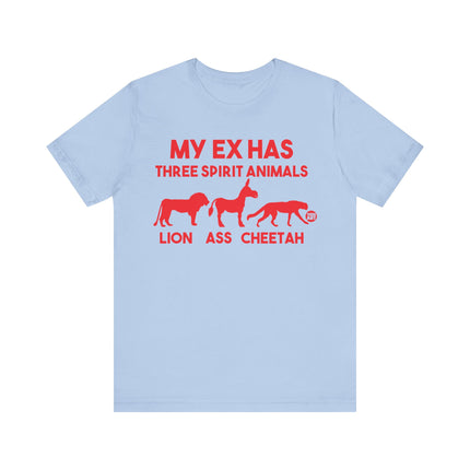 Ex Three Spirit Animals Tshirt