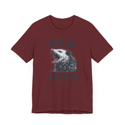 Funny "TRASH TALKER" Tee Shirt