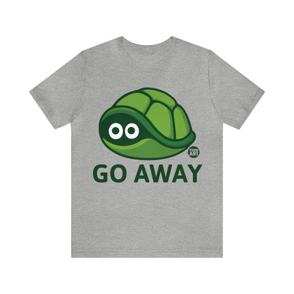 Go Away Turtle Unisex Short Sleeve Tee