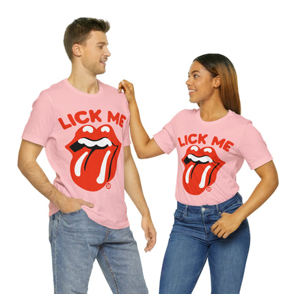 Lick Me Lips Unisex Short Sleeve Tee