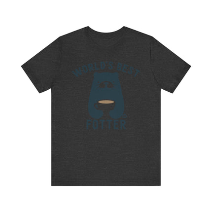 Funny "WORLDS BEST FOTTER OTTER" Tee Shirt