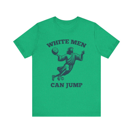 White Men Can Jump Jesus Tshirt