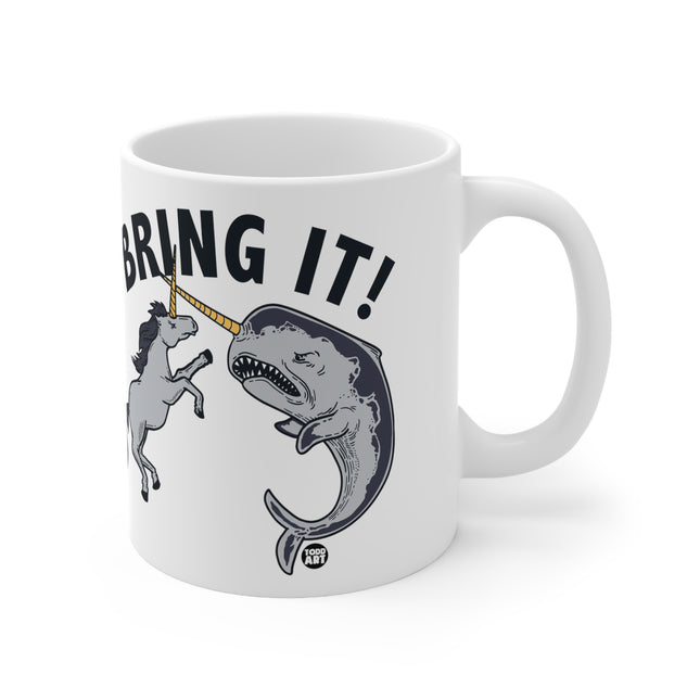 Bring it On Narwhal Ceramic Mug