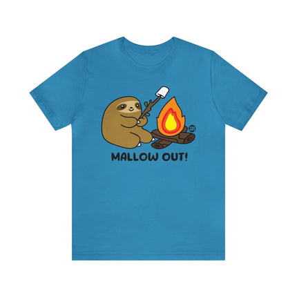 Sloth Campfire Mallow Out Unisex Tee