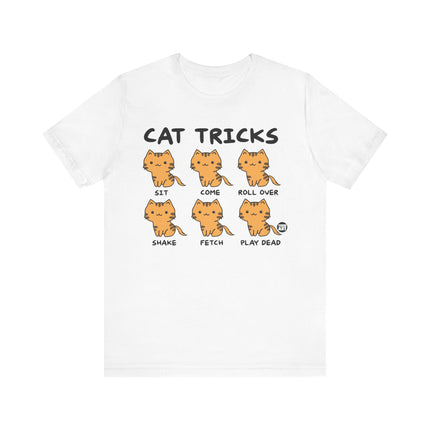 Cat Tricks Tee, Funny Cat Tees, Funny Cat Owner Tshirt