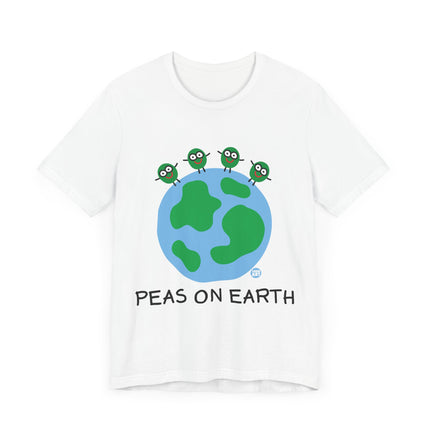 Cute "PEAS ON EARTH" Tee Shirt