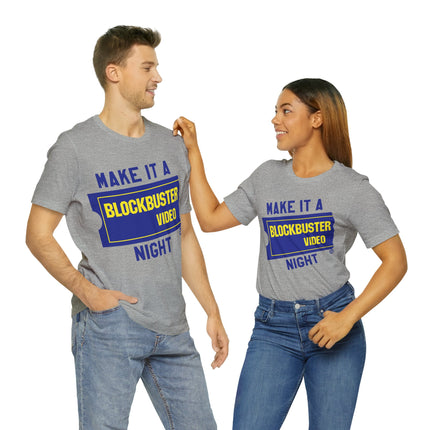 Blockbuster Night Retro Unisex Tee