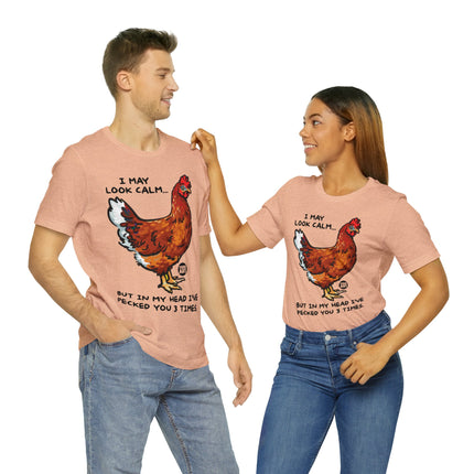 Chicken Peck Unisex Tee